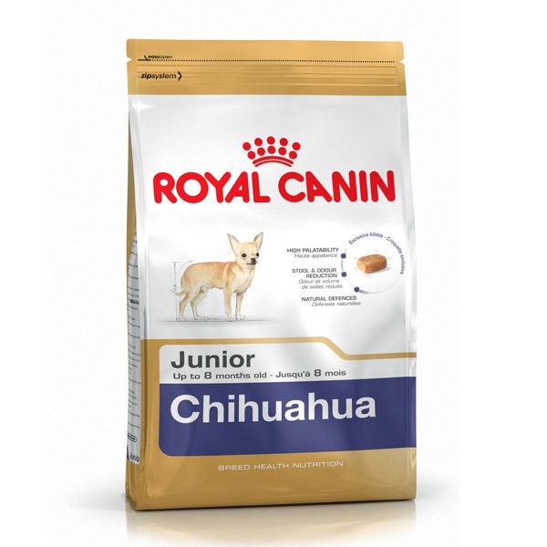 Pienso Royal Canin Chihuaha junior 500gr Girona 