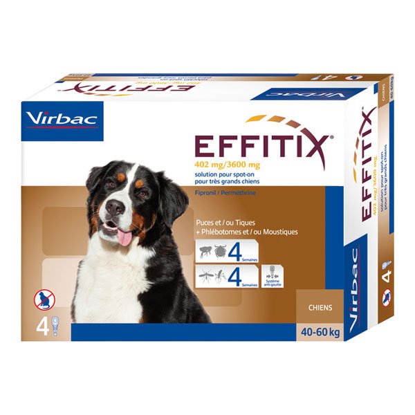 Pipeta Effitix antiparasitaria para perro (1 unidad) Girona 